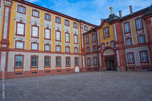 Das Fürstbischöfliche Schloss in Bruchsal/Deutschland