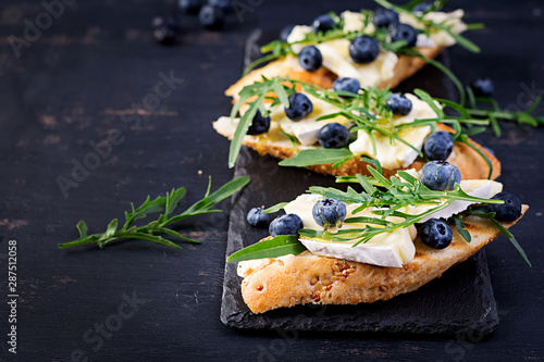 Canvas Print Bruschetta