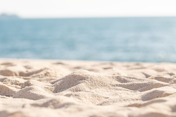 sea sand sky and summer day
