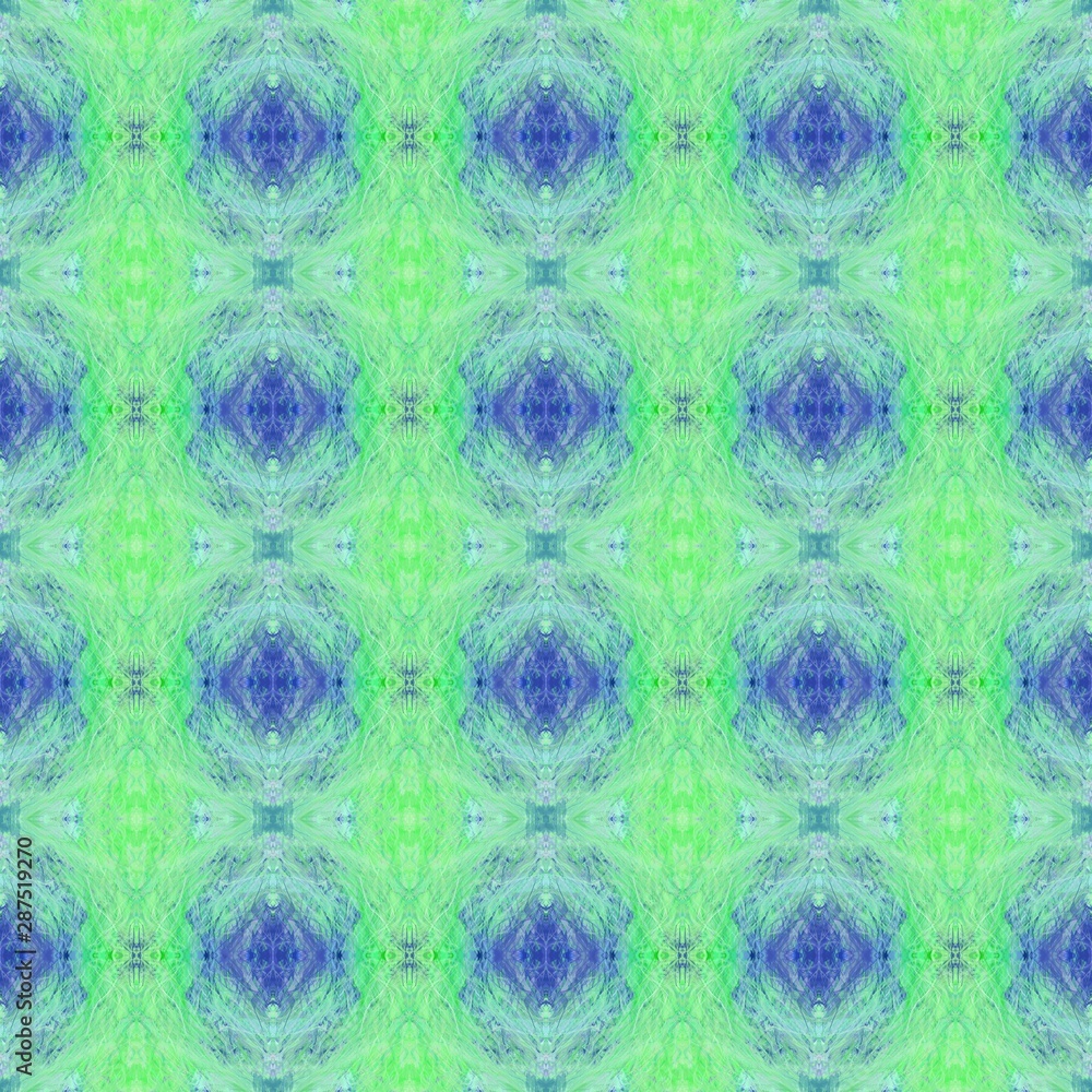 Fototapeta premium repeatable pattern design with medium aqua marine, steel blue and teal blue colors. seamless graphic element can be used for wallpaper, creative art or fashion design