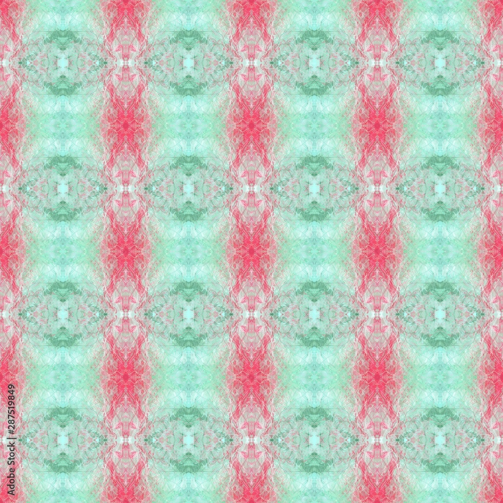 seamless pattern with pastel blue, pastel red and pale violet red colors. can be used for wallpaper, creative art or fashion design