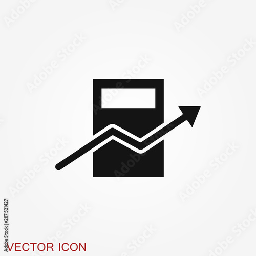 Accounting vector icon. Business and financial symbol