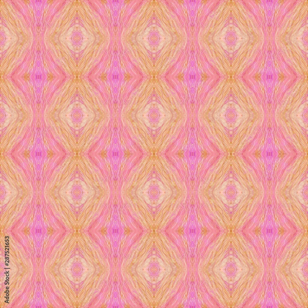 Fototapeta premium seamless pattern design with burly wood, dark salmon and peru colors. can be used for wallpaper, creative art or fashion design