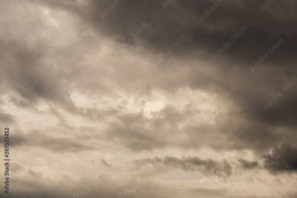 Obraz premium dark dramatic storm clouds background