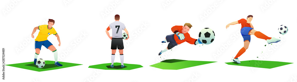 Obraz premium World Cup, Football, Players, Athletes, Sports, Chinese Super League, European Cup, Green Field, Sports, Stadium, Football, Stars, Football Match, Passion, Competition, Competition, Stimulation, Kick,