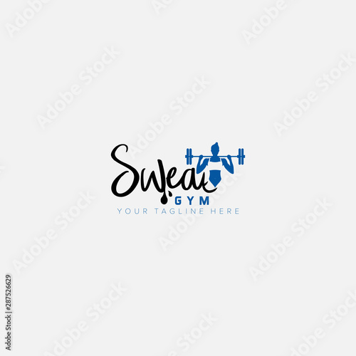 Sweat Logo Designs for fitness coaching sport logo