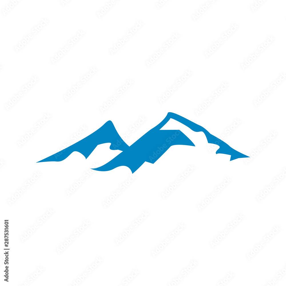 Mountain graphic design template vector isolated illustration Mountain graphic design template vector isolated illustration