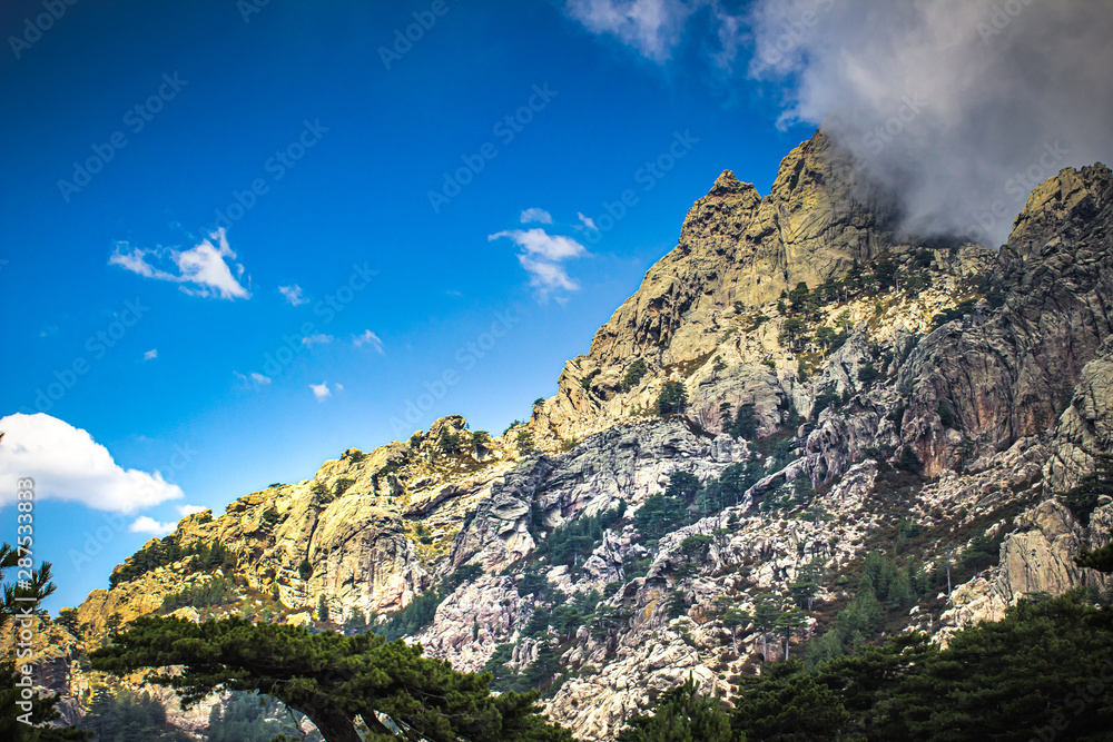 The beautiful Mountains of Corsica - Bonifacio - France