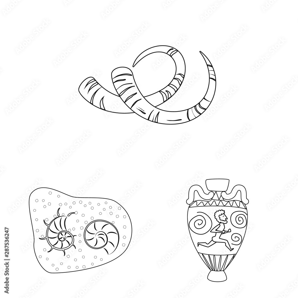 Vector illustration of story and research symbol. Set of story and discovery vector icon for stock. Vector illustration of story and research symbol. Set of story and discovery vector icon for stock.