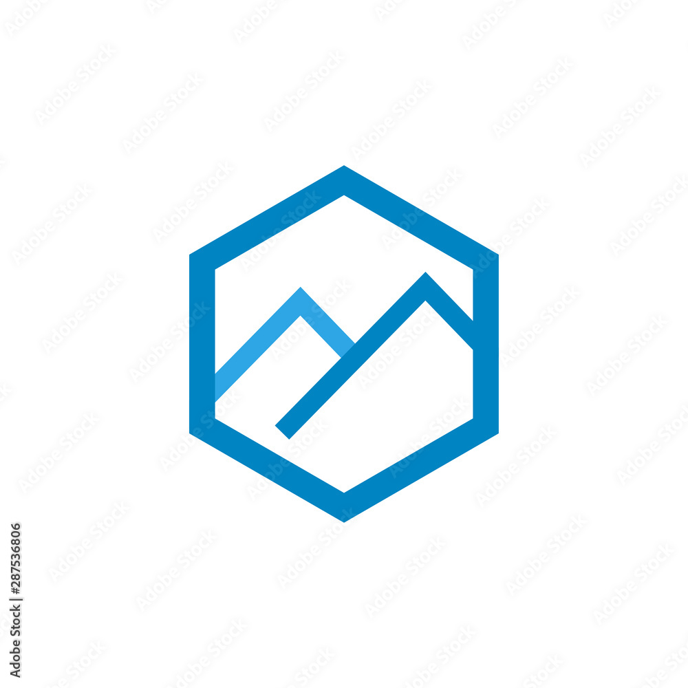 Mountain graphic design template vector isolated illustration Mountain graphic design template vector isolated illustration