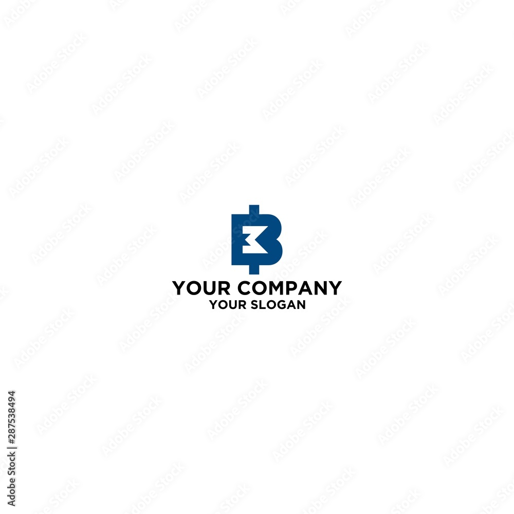 B and M Coin Logo Design Vector B and M Coin Logo Design Vector