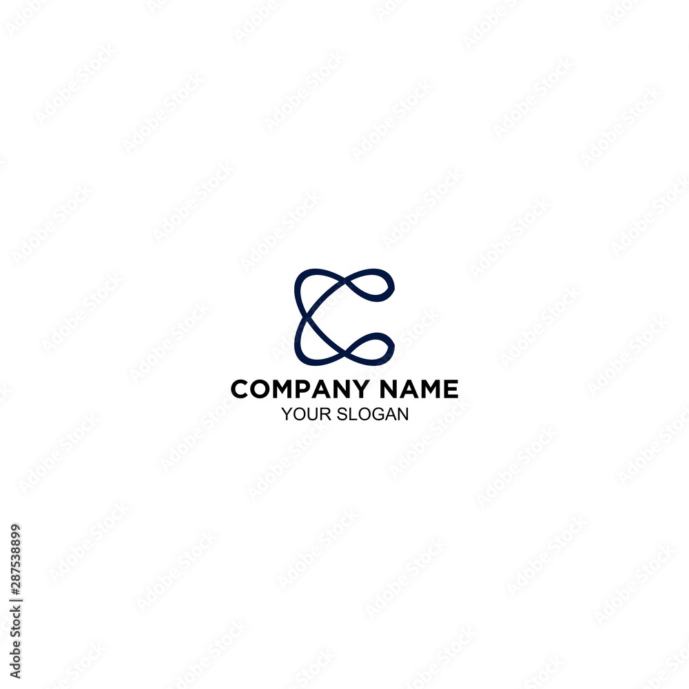 C Abstract Logo Stock Vector C Abstract Logo Stock Vector