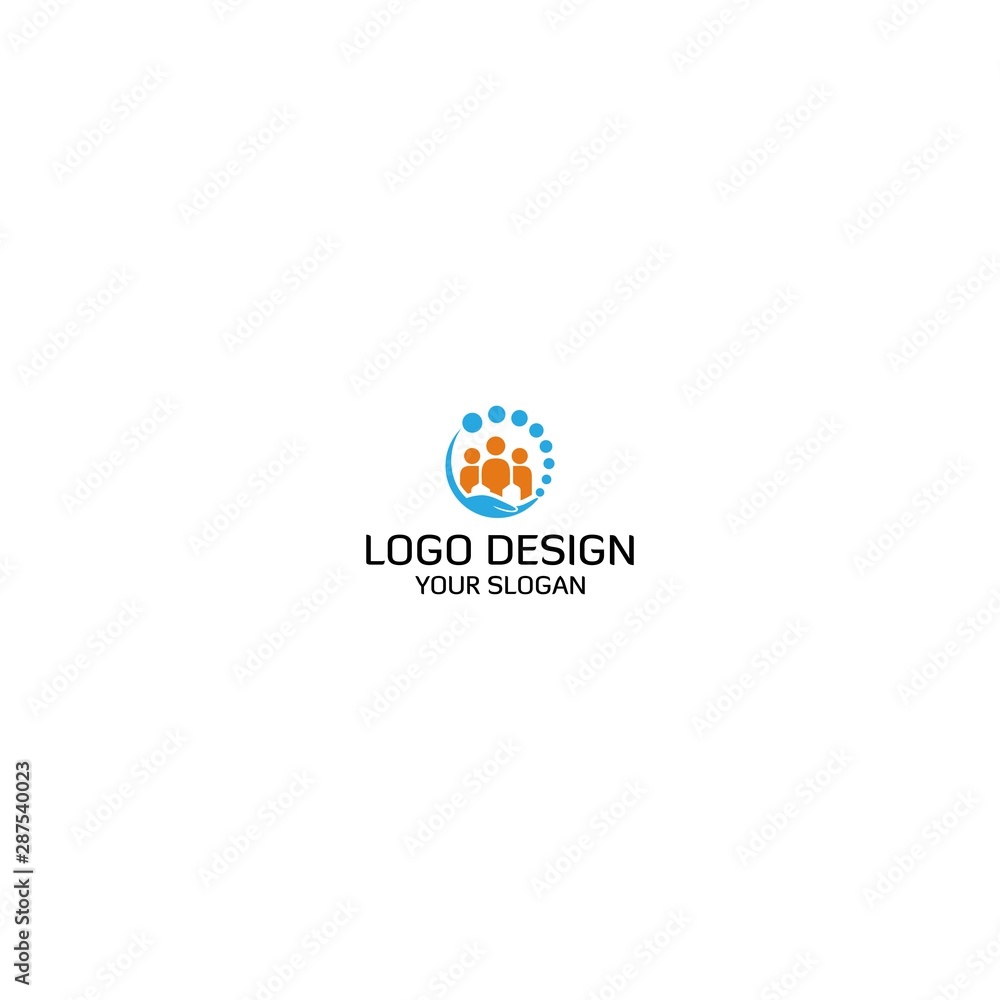 Help Staff Logo Design Vector Help Staff Logo Design Vector