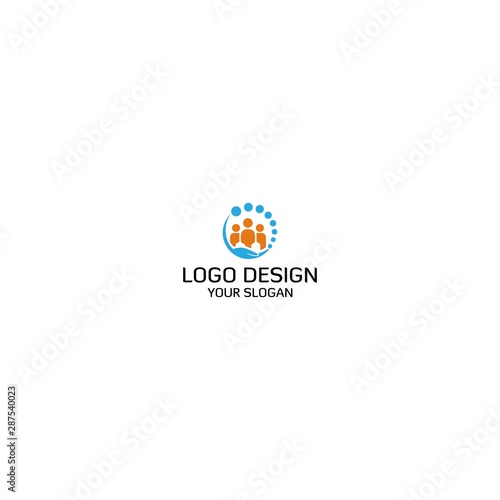 Help Staff Logo Design Vector