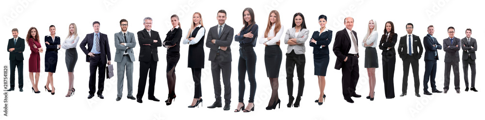panoramic photo of a professional numerous business team panoramic photo of a professional numerous business team