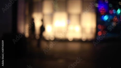 lights on the street