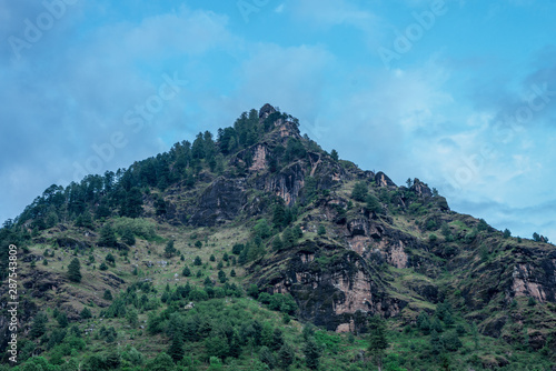 Landscape of Manali in Himachal