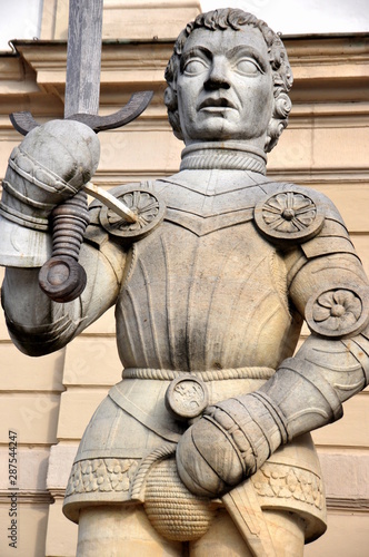 Magdeburger Roland vor dem Rathaus