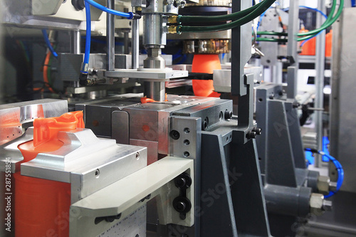 production of plastic cans