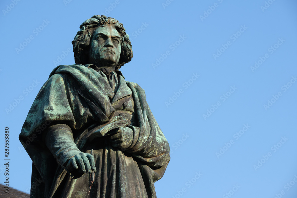 Statue of Ludwig van Beethoven in Bonn Statue of Ludwig van Beethoven in Bonn