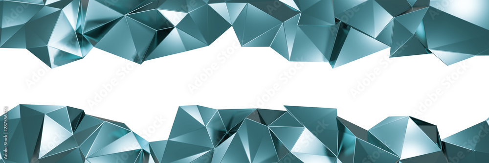 abstract crystal background, triangular texture, wide panoramic for wallpaper. 3d ILLUSTRATION abstract crystal background, triangular texture, wide panoramic for wallpaper. 3d ILLUSTRATION