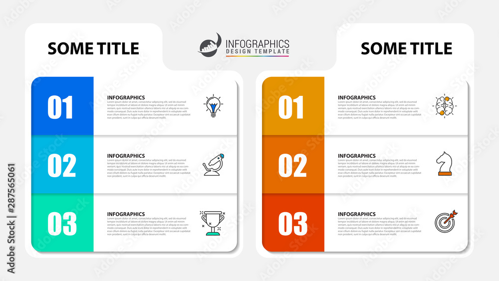 Infographic design template. Creative concept with 6 steps Infographic design template. Creative concept with 6 steps