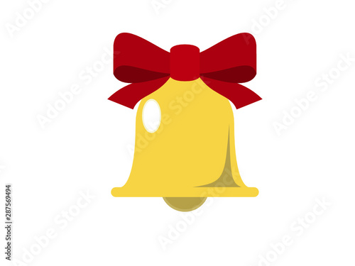 クリスマスのベルのイラスト01