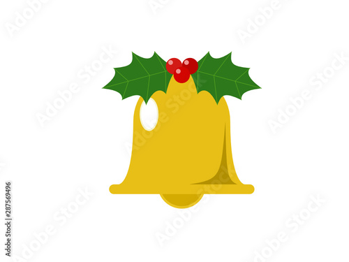 クリスマスのベルのイラスト02