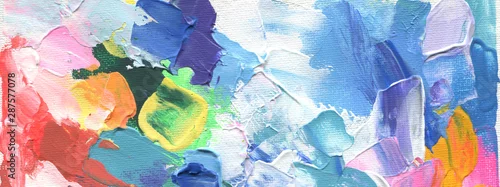 Panel kuchenny z motywem Abstract acrylic and watercolor painting. Canvas texture background.