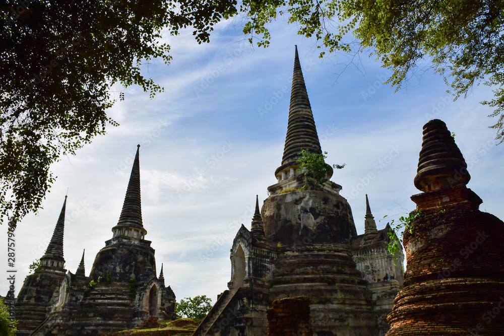 Fototapeta premium Beautiful scenery of archaeological site in Thailand.