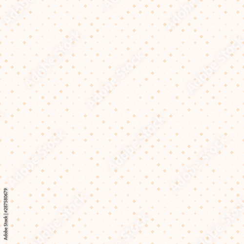 Peach diamond pattern. Seamless vector