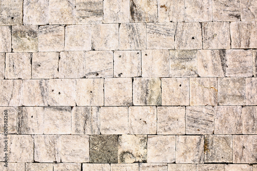 Obraz premium antique stone blocks, hand-made, road made of durable material