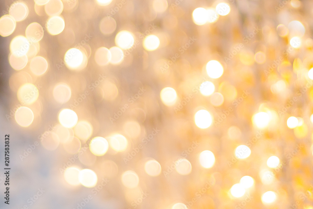 new year background with lanterns flare and bokeh