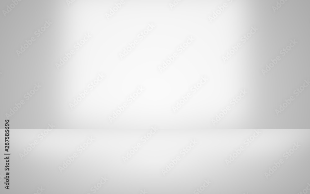 Gray empty room studio gradient with spotlight used for background and display your product Gray empty room studio gradient with spotlight used for background and display your product