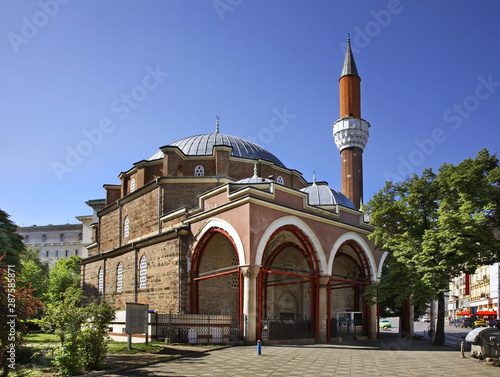 Banya Bashi Mosque in Sofia. Bulgaria