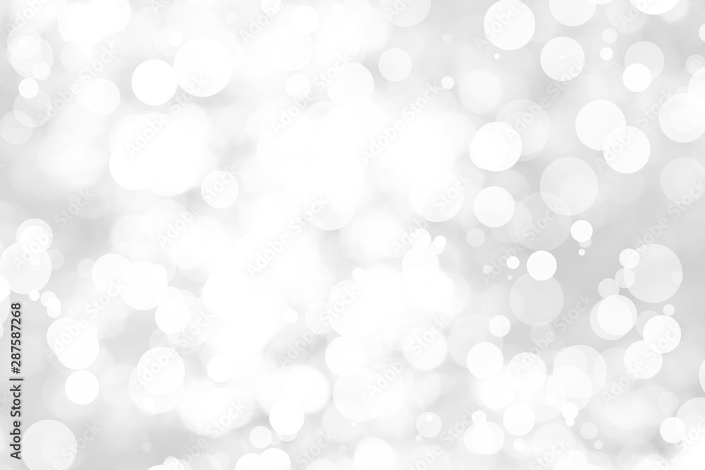 Abstract background with White bokeh on gray background. christmas blurred beautiful shiny Christmas lights. Abstract background with White bokeh on gray background. christmas blurred beautiful shiny Christmas lights.
