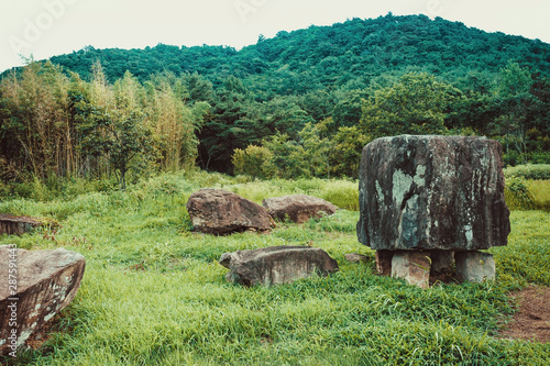 Dolmens in South Korea.