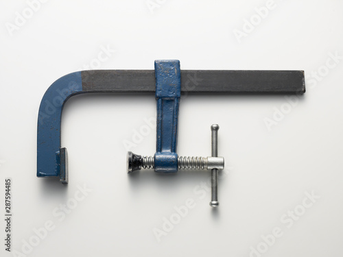 clamp isolated on white background