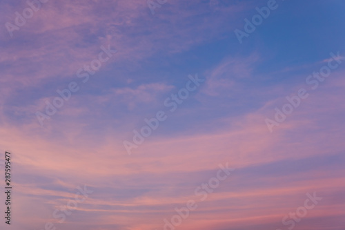 Colorful cloud and sky background © songdech17