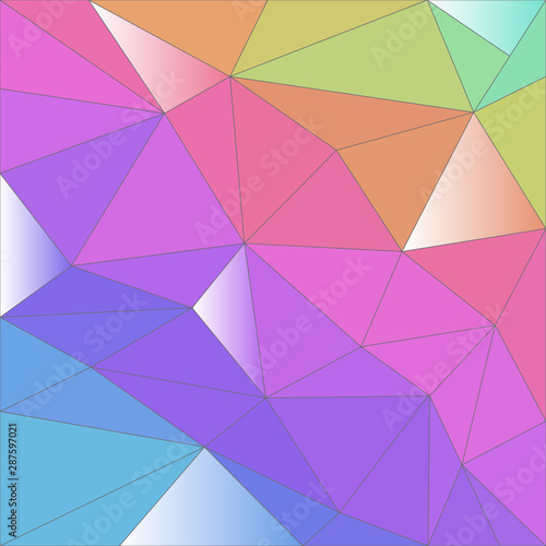 Abstract modern background of triangles Vector illustrations