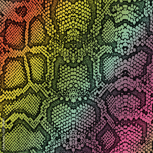 snake skin texture seamless pattern hand draw design