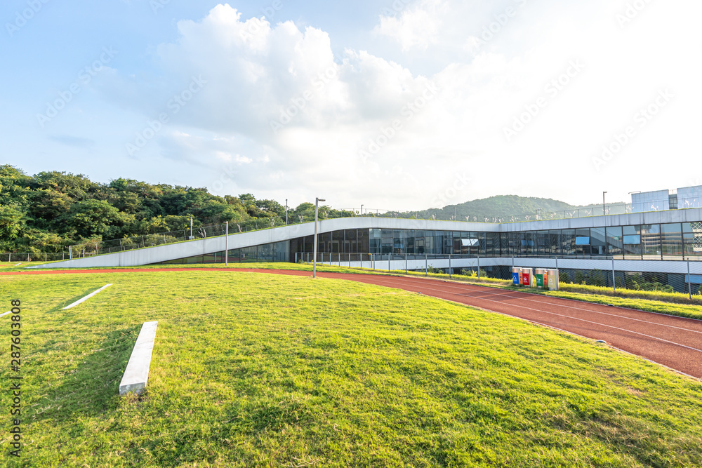 Obraz premium road in park