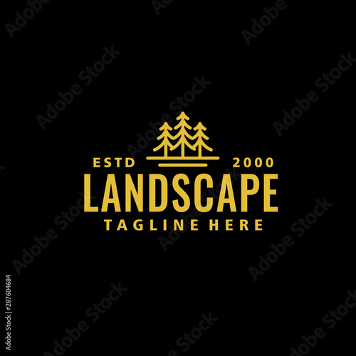 Vintage Spruce Logo Template