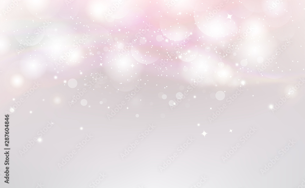 Bokeh pink abstract background vector, decoration and holiday celebration Bokeh pink abstract background vector, decoration and holiday celebration