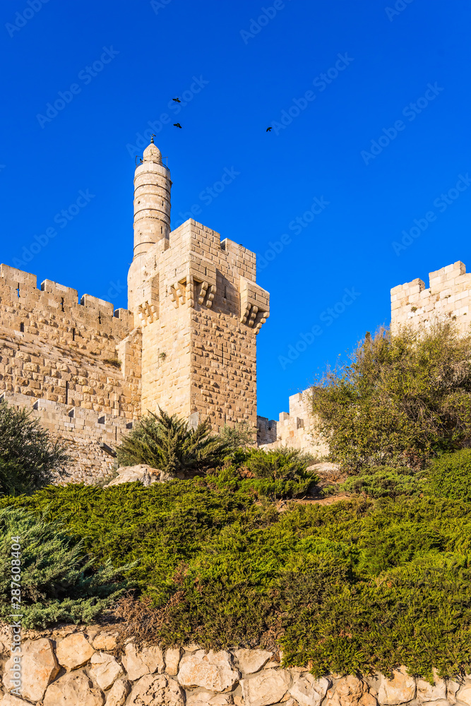  Monumental walls of Jerusalem
