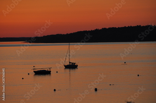 Sunrise Casco Bay, Eastern Promenade, Munjoy Hill, East End, Portland, Maine photo