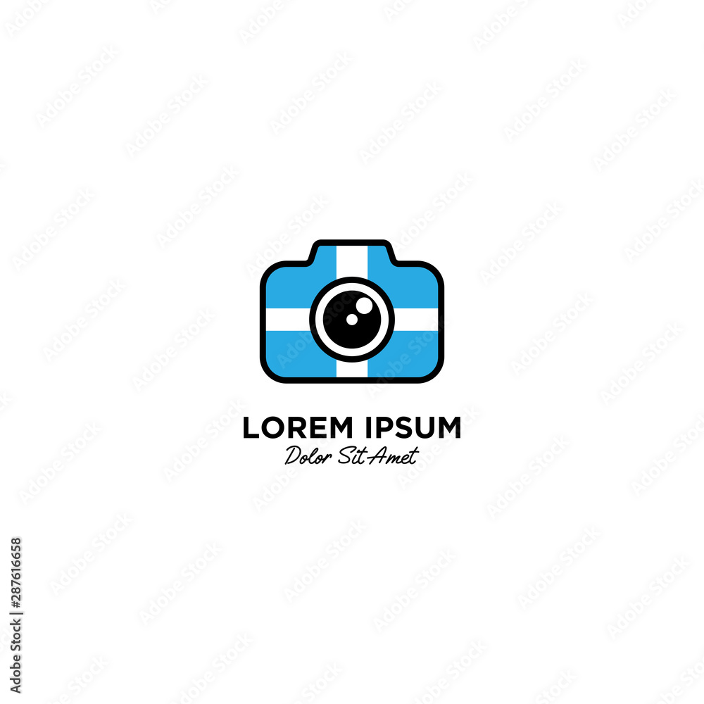 Camera logo vector icon illustration Camera logo vector icon illustration