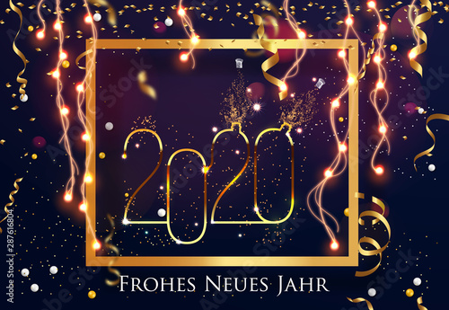 Neujahrsgruss 2020 - Frohes Neues Jahr