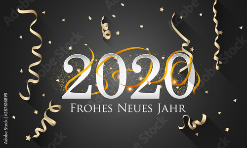 Neujahrsgruss 2020 - Frohes Neues Jahr