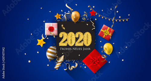 Neujahrsgruss 2020 - Frohes Neues Jahr